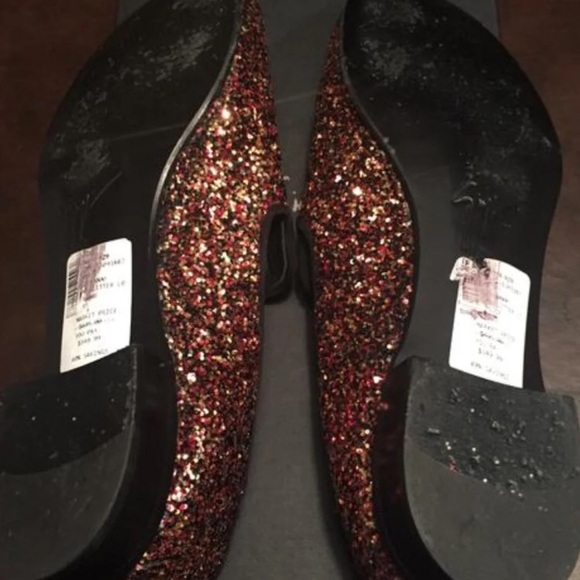 Giuseppe Zanotti Glitter Logo Slipppers - Picture 4 of 4